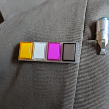 Load image into Gallery viewer, Non-Binary Pride Rank Badge