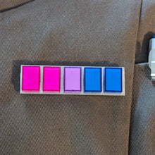 Load image into Gallery viewer, Bisexual Pride Flag Rank Badge