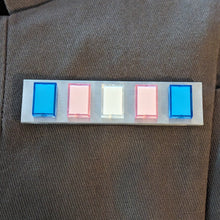 Load image into Gallery viewer, Transgender Pride Rank Badge
