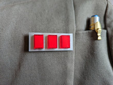 Load image into Gallery viewer, Imperial Rank Badge - ANH Captain / Gantry Officer
