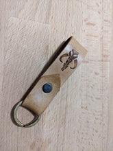 Load image into Gallery viewer, Mythosaur Leather Key Fob / Key Chain
