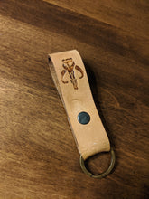 Load image into Gallery viewer, Mythosaur Leather Key Fob / Key Chain
