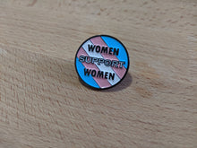 Load image into Gallery viewer, Women Support Women - Transgender Pride And Ally - Soft Enamel Pin
